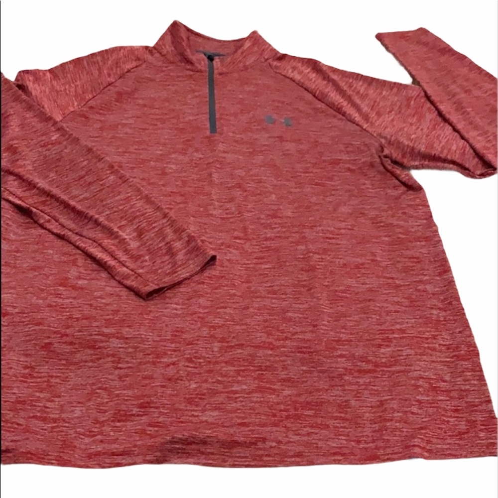 UA Under Armour half zip heat gear pullover, loose